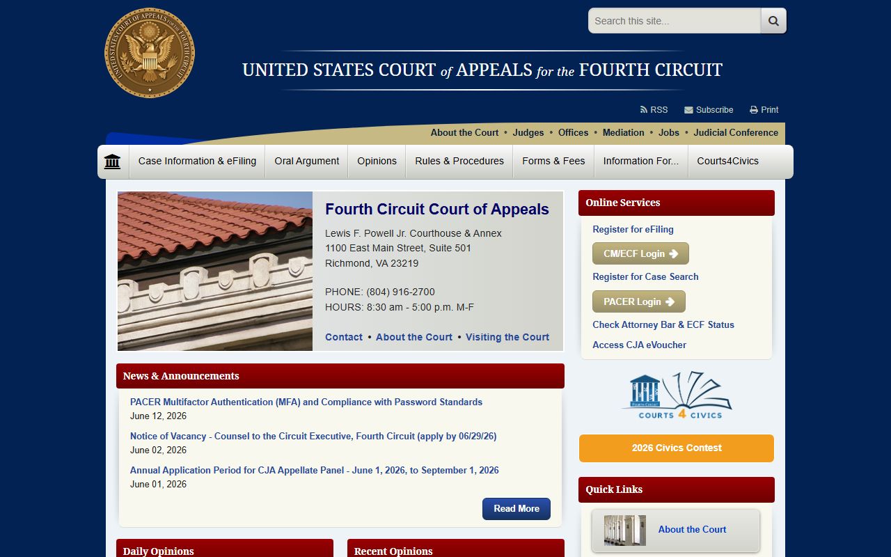 Bamberg County Circuit Court records and Fourth Circuit appeal distinction